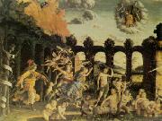 Andrea Mantegna Triumph of the Virtues painting